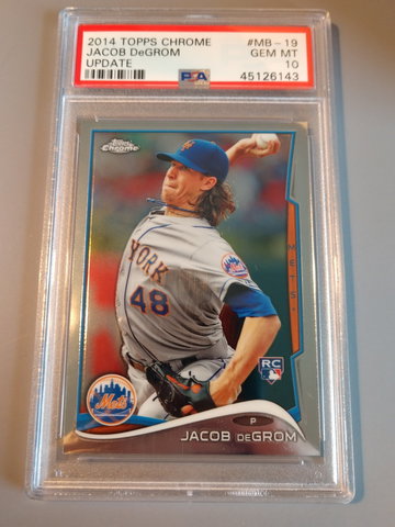 2014 Topps Chrome Update MB #19 PSA 10 Jacob Degrom