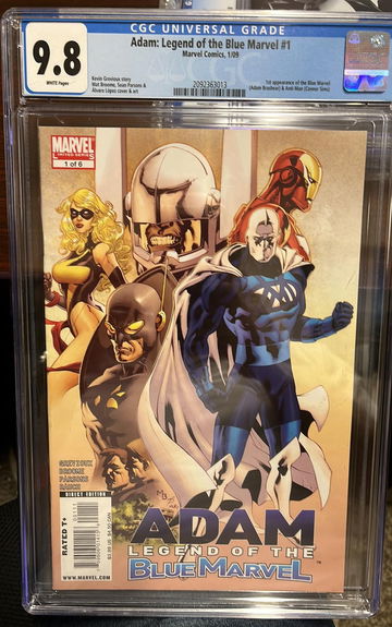 Adam: Legend of the Blue Marvel 1 CGC 9.8