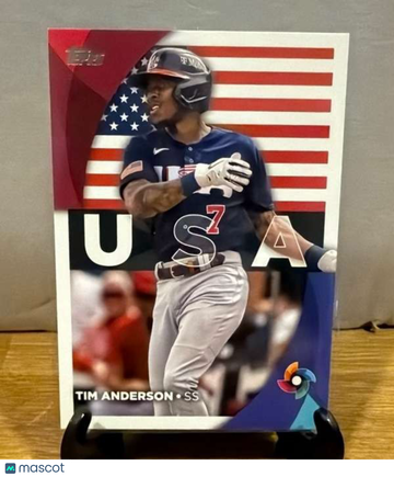 2023 Topps - 2023 World Baseball Classic Stars Tim Anderson #WBC-5
