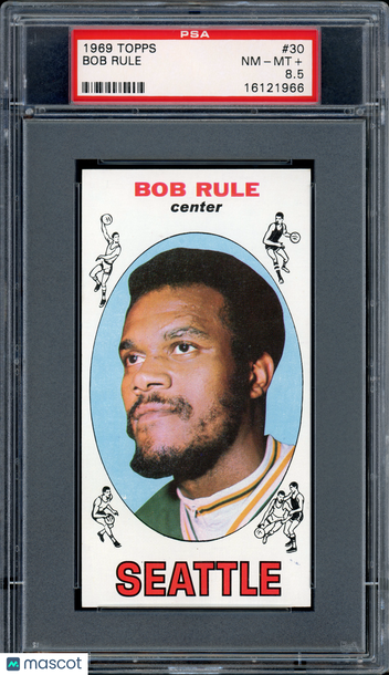 1969 Topps Bob Rule #30 PSA 8.5