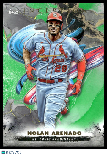 2023 Topps Inception Nolan Arenado #16 Green