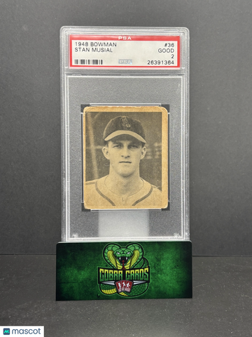 1948 Bowman Stan Musial #36 PSA 2