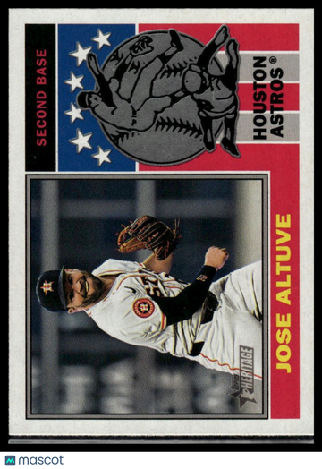 2025 Topps Heritage Jose Altuve #76PI-4 1976 Player Icons Holographic
