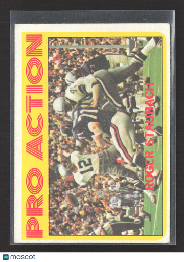 1972 Topps Pro Action Roger Staubach #122