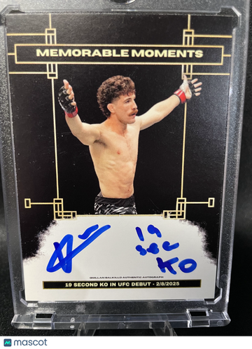 2025 Champions Collection Memorable Moments Quillan Salkilld #MM-QS