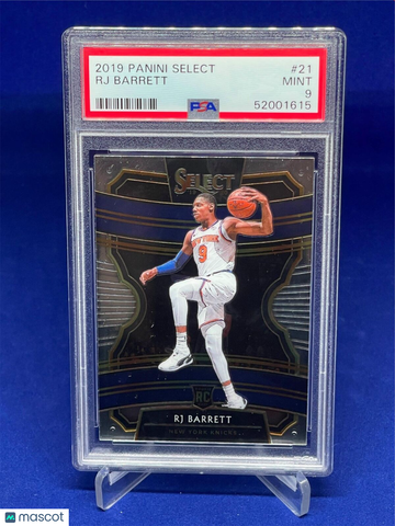 2019 Panini Select RJ Barrett #21 PSA 9