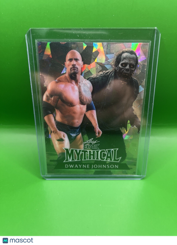 2024 Leaf Metal The Rock Dwayne Johnson Crystal