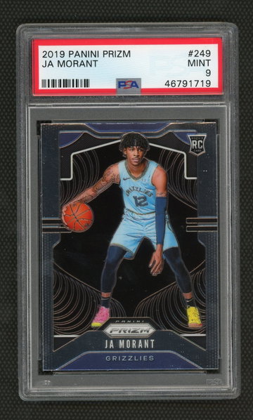Ja Morant Panini Prizm Rookie PSA 9