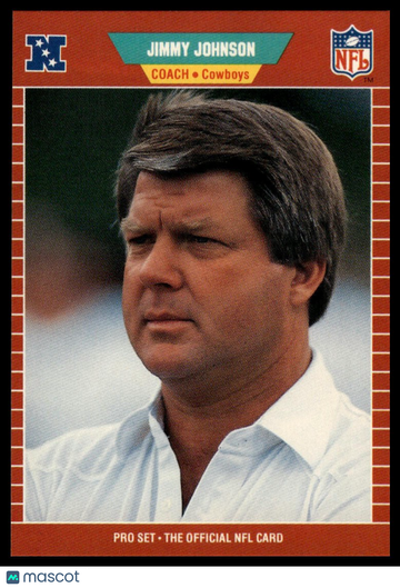1989 Pro Set Jimmy Johnson #98