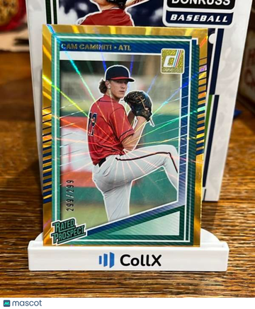 2025 Donruss - Orange Laser Cam Caminiti #195