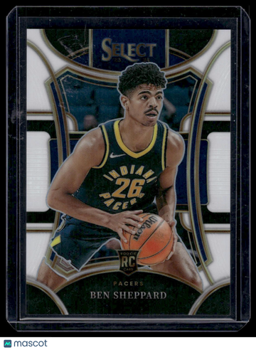 2023-24 Panini Select Ben Sheppard #333 White Prizms SN