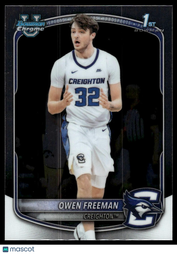 2025-26 Bowman Owen Freeman #BCP-32 Chrome Prospects