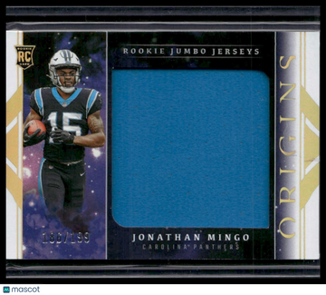 2023 Panini Origins Jonathan Mingo #RJJ-JM Rookie Jumbo Jerseys MEM,SN