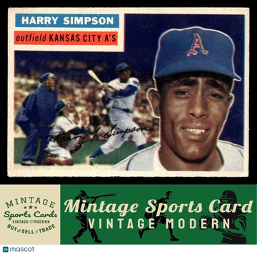 1956 Topps Harry Simpson #239