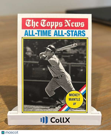 2025 Topps Heritage Mickey Mantle #349