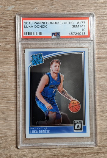 Luka Doncic 2018 Optic PSA 10
