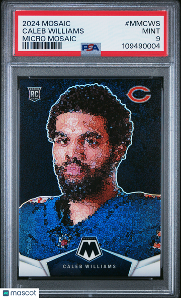 2024 Panini Mosaic Micro Mosaic Caleb Williams #MMCWS PSA 9