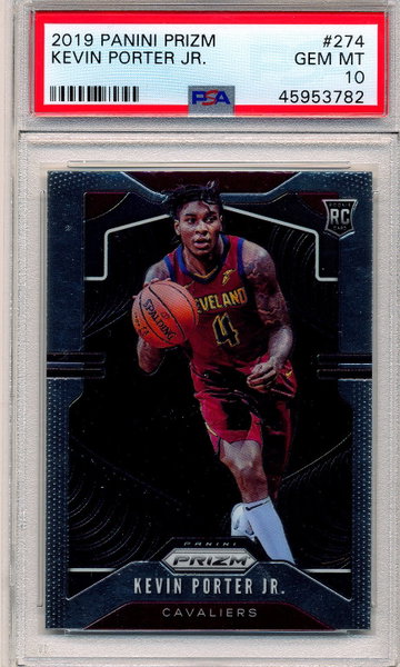 Kevin Porter Jr 2019-20 Panini Prizm #274 PSA 10 Gem Mint Rookie Card RC Cavaliers