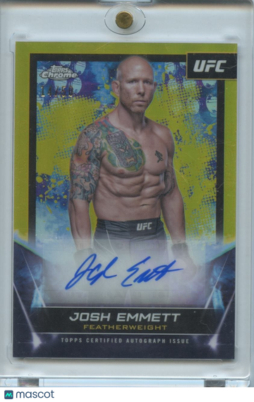 2024 Topps Chrome UFC Josh Emmett Topps