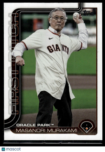 2025 Topps Masanori Murakami #FP-2 First Pitch (Series One)