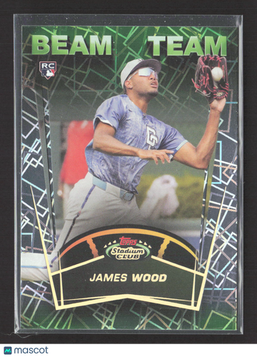 2025 Topps Stadium Club Beam Team James Wood #BT-2 RC