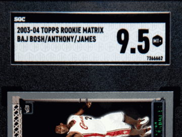 2003 Topps Rookie Matrix James Anthony Bosh #BAJ SGC 9.5