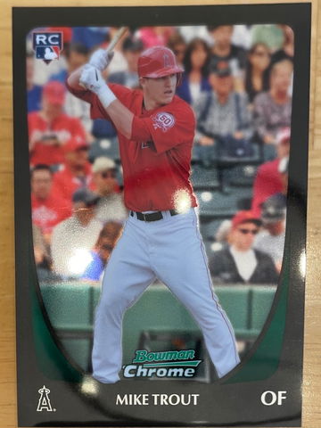 2011 Bowman Chrome Mike Trout Rookie