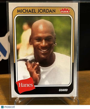 2018-19 Fleer Hanes Michael Jordan 30th Anniversary Michael Jordan #MJ-21