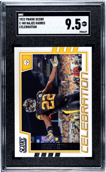 2022 Panini Score #C-NH Najee Harris Celebration SGC 9.5