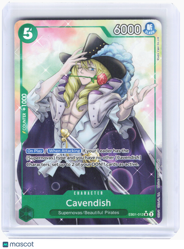 Memorial Collection Cavendish Foil Super Rare [Alt Art] #EB01-012