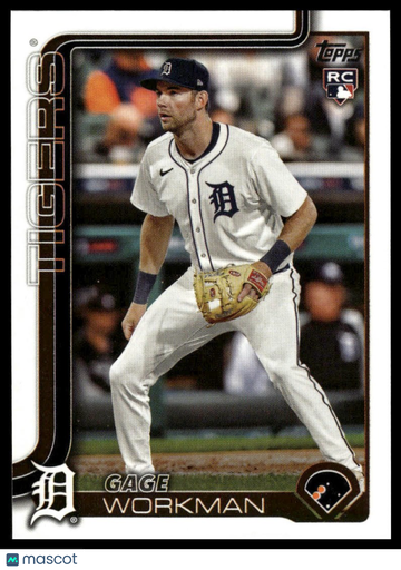2025 Topps Update Gage Workman #US118 RC