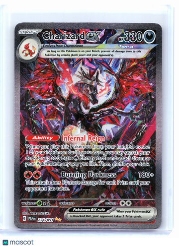 Paldean Fates Charizard ex Holo Special Illustration Rare #234