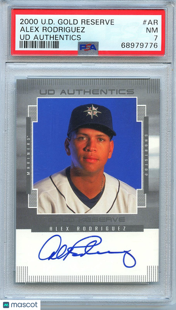 2000 Upper Deck Alex Rodriguez #AR PSA 7