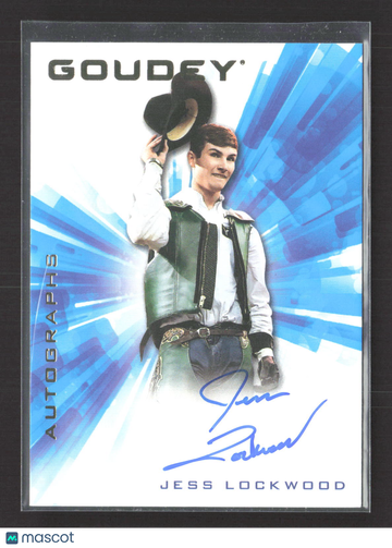 2021 Upper Deck Goodwin Champions Goudey Jess Lockwood #GA-JL Autograph