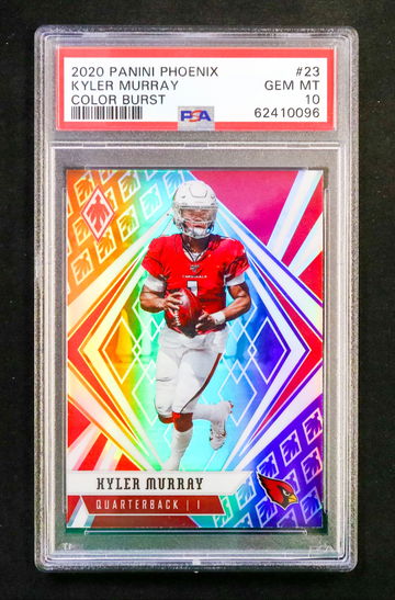 2020 Panini Phoenix - Kyler Murray - Color Burst Refractor PSA 10 Gem Mint