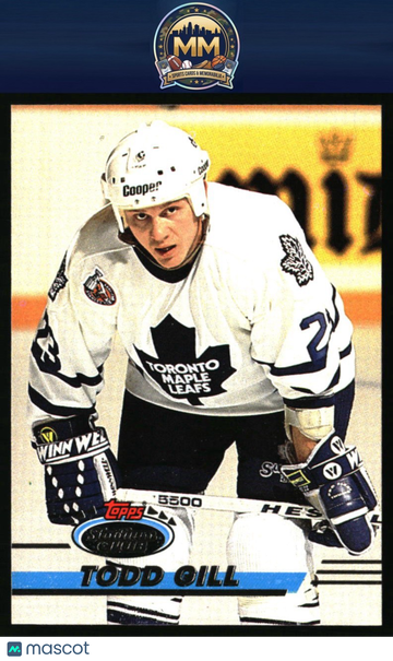 1993-94 Stadium Club Todd Gill #62 Toronto Maple Leafs