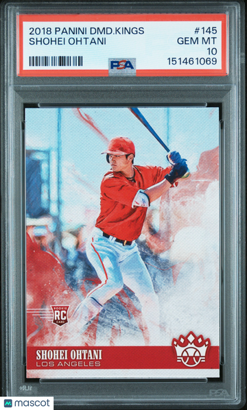 2018 Panini Diamond Kings Shohei Ohtani #145 PSA 10