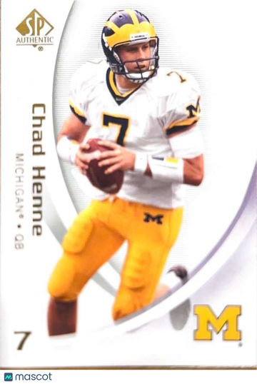 2010 SP Authentic Chad Henne #19