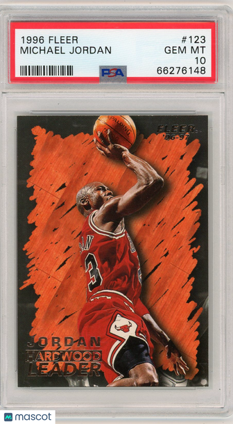 1996 Fleer Michael Jordan #123 PSA 10