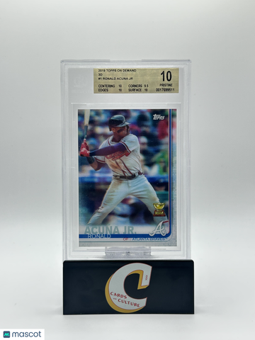 2019 Topps On Demand 3D Ronald Acuna Jr #1 BGS 10