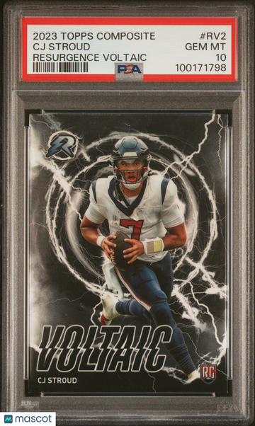 2023 Topps Composite Resurgence Voltaic CJ Stroud #RV2 PSA 10