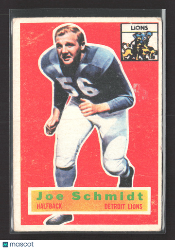 1955 Topps Joe Schmidt #44