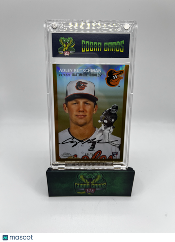 2023 Topps Chrome Platinum Anniversary Adley Rutschman #400 /50 RC