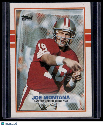 1989 Topps Joe Montana #12