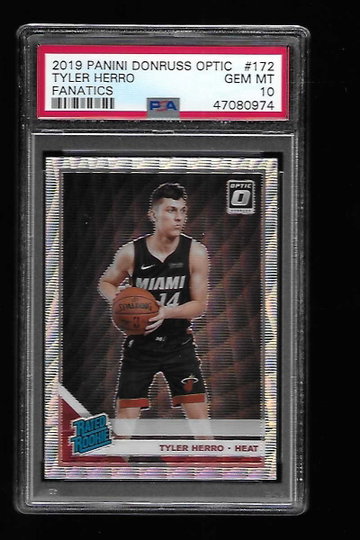 2019 Donruss Optic Tyler Herro Fanatics