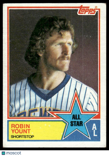 1983 Topps Robin Yount #389