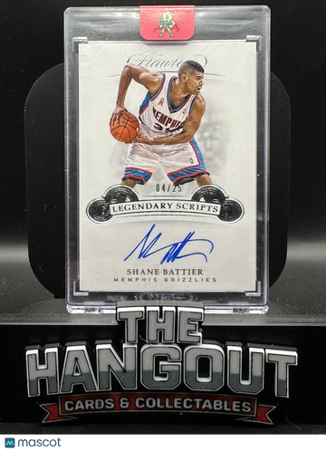 2018 Panini Flawless Legendary Scripts Shane Battier #LS-SBT /25