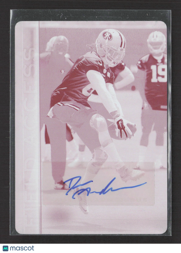 2015 Topps Field Access Dres Anderson #44 Magenta Printing Plate Printing Plate