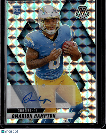 2025 Panini Mosaic Football Omarion Hampton #335 RC