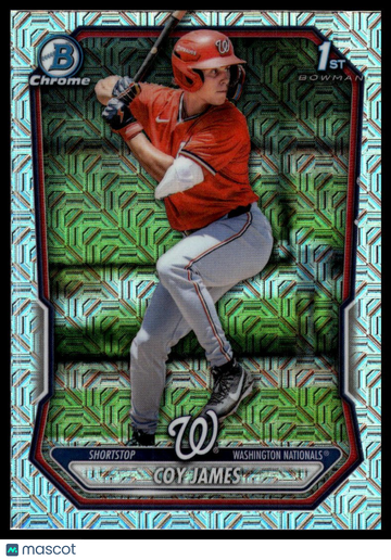 2026 Bowman Coy James #BCP-33 Chrome Prospects Mega Box Refractor